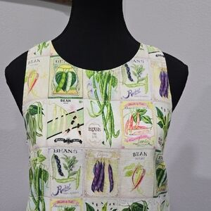 Rachel Antonoff Lola Mini Dress in the "Especially The Beans" Print, Pockets